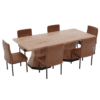 ZenVogue 6 Seater Dining Table