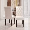 Ergonomic Upholstered Dining Chair