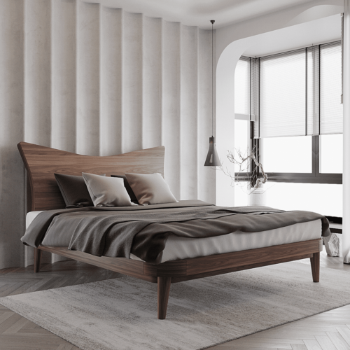 FREEDOM WOODEN PLATFORM BED FRAME