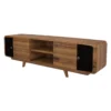 Opulent Wood Media Console