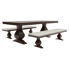 Ornate Double Pedestal Dining Table