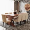 Pioneer Trestle Dining Table Set