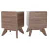 URBANE WOODEN BEDSIDE TABLE