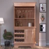 Elegant Wooden Wine Cabinet