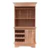 Elegant Solid Wood Wine Bar