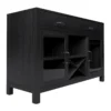 Elite Black Wine Bar Cabinet