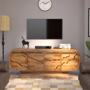 Timeless Wooden TV Cabinet