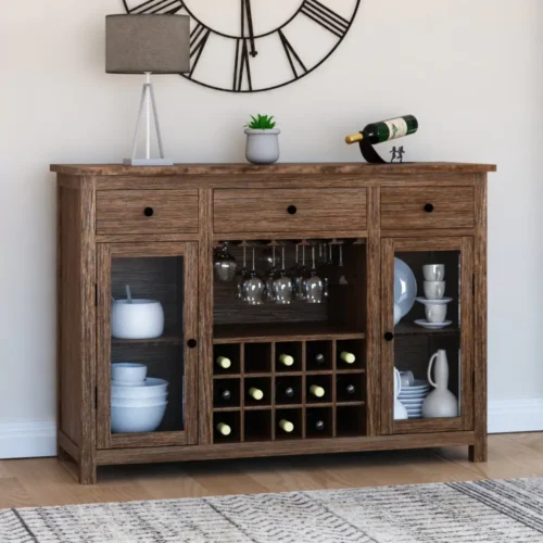 Uncorked Wine Bar Cabinet