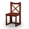 Versatile Solid Wood Folding Chair - Perfect for Outdoors & Picnics