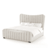 Luxurious Upholstered Bed Frame with Premium Fabric