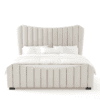 Luxurious Upholstered Bed Frame with Premium Fabric