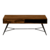 Alsea Scratch Resistant Sheesham Wood Coffee Table with Storage