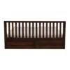 Clystra Sheehsam Wood King Size Bed Frame with Hydraulic Storage