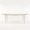 Elegrow Cream Solid Wood 6-8 Extendable Dining Table