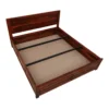 Fenyra Solid Sheesham Wood King Size Bed Frame with Box Storage